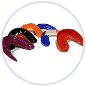 Mouthguards in an array of colours